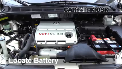 Battery Replacement: 2004-2010 Toyota Sienna - 2006 Toyota Sienna LE 3 ...